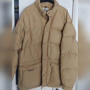 Tan Puffer Jacket
